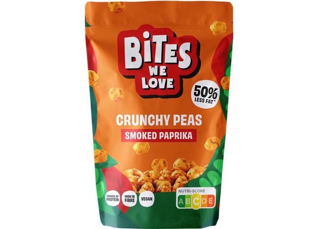 BitesWeLove Crunchy peas smoked paprika