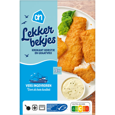 Tiefgekühlter Panierter Fisch