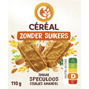 Céréal Speculaas stukjes amandel zonder suiker