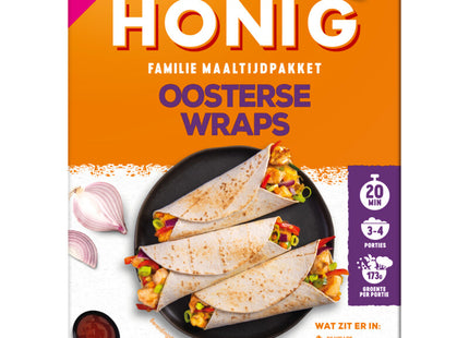 Honig Familie maaltijdpakket Oosterse wraps