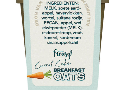 Freasy Carrot cake breakfast oats