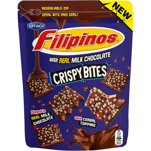 Artiach Filipinos crispy bites melk chocolade