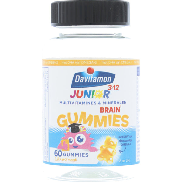 Davitamon Junior brain gummies multivitamine kids
