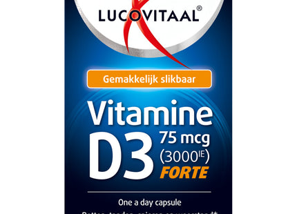 Lucovitaal D3 75mcg forte vitamine capsules