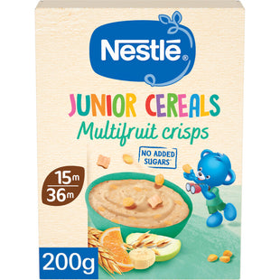 Nestlé Junior cereals multifruit crisps 15m+