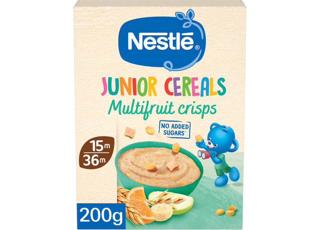Nestlé Junior cereals multifruit crisps 15m+