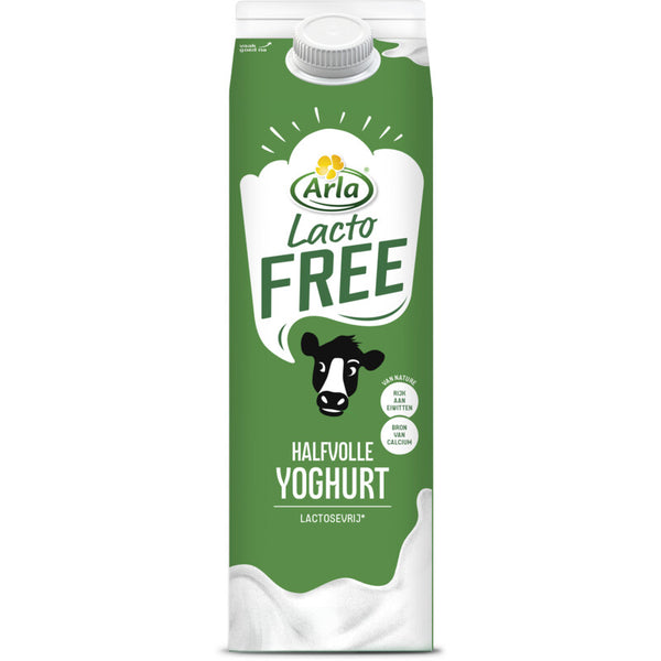 Arla Lactofree halfvolle yoghurt
