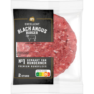 Ausgezeichneter Black Angus Burger