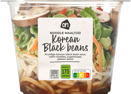 Noodle maaltijd Korean black beans