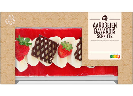 Aardbeien bavarois schnitte