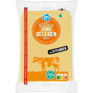 Gouda jung gereift, 48+ Scheiben groß