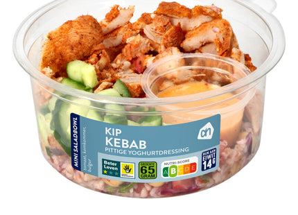 Mini saladbowl kip kebab