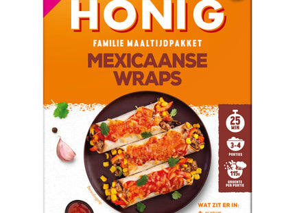 Honig Famillie maaltijdpakket Mexicaanse wraps