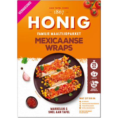 Mexikanisches Mahlzeitpaket