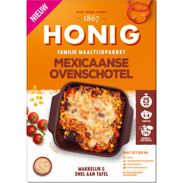 Honig Maaltijdpakket mexicaanse ovenschotel