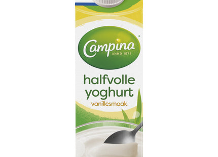 Campina Teilentrahmter Joghurt mit Vanillegeschmack