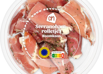 Serrano-Schinkenröllchen mit Frischkäse