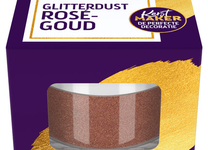 Excellent Glitterdust rosé goud