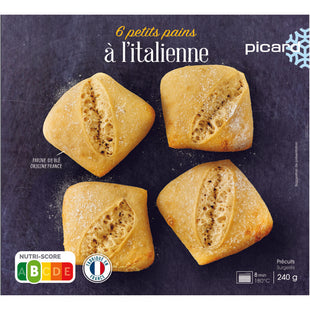 Picard Petit pains Italienne