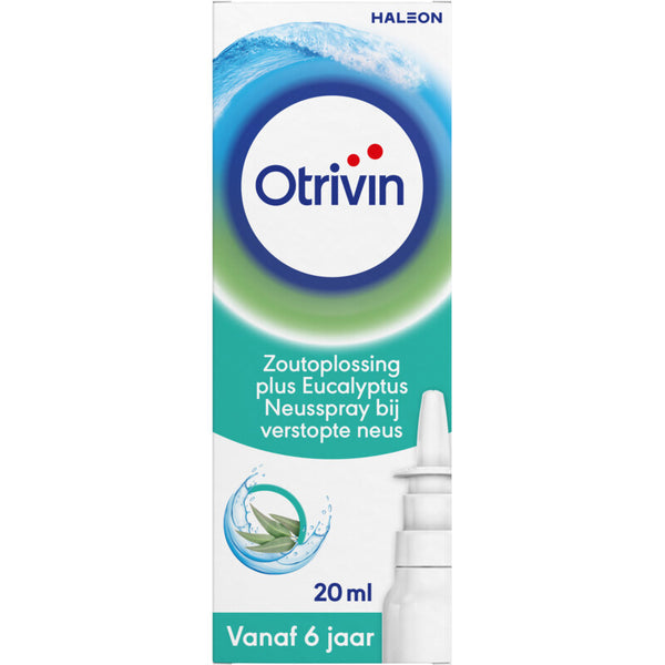 Otrivin Salt Solution Plus Eucalyptus Nasal Spray