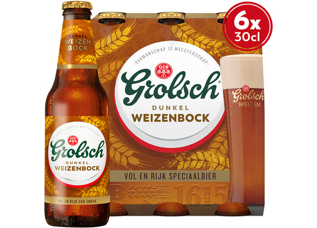 Grolsch Dunkel weizenbock 6-pack