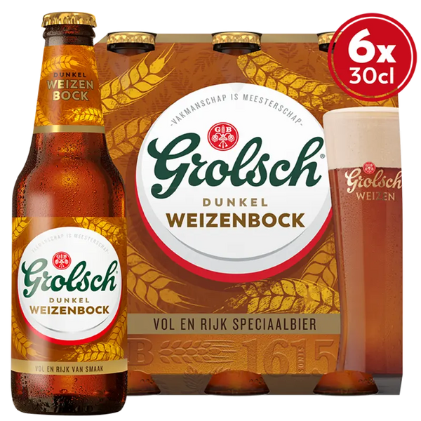 Grolsch Dunkel weizenbock 6-pack