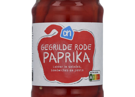 Gegrilde rode paprika
