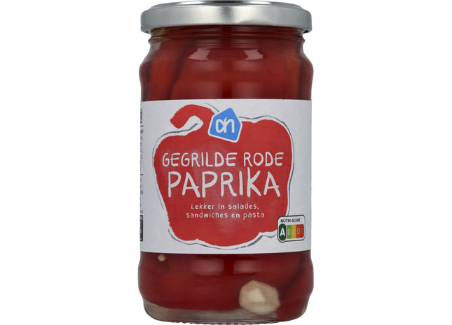 Gegrilde rode paprika