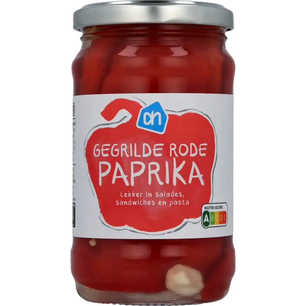 Gegrilde rode paprika