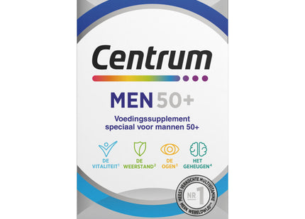 Centrum Men 50+ multivitaminen tabletten