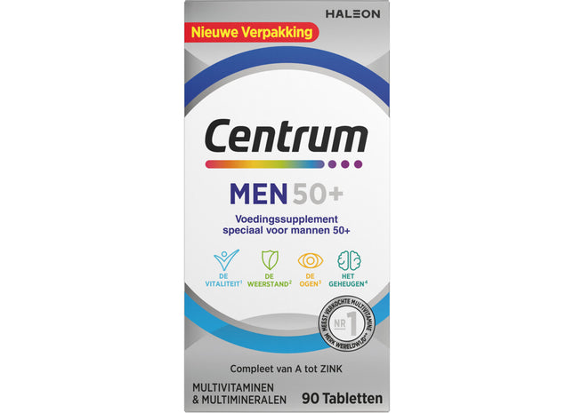 Centrum Men 50+ Multivitamintabletten