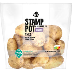 Aardappel kruimig - met schil