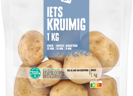 Iets kruimige aardappelen