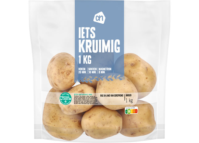 Iets kruimige aardappelen