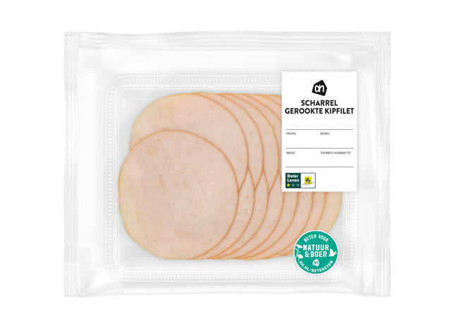 Scharrel gerookte kipfilet