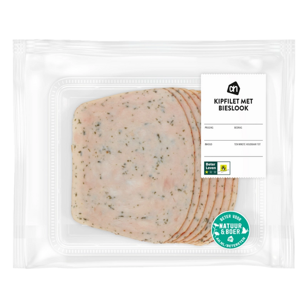 Free-range chicken breast chives