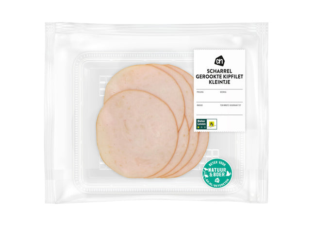 Scharrel gerookte kipfilet kleintje