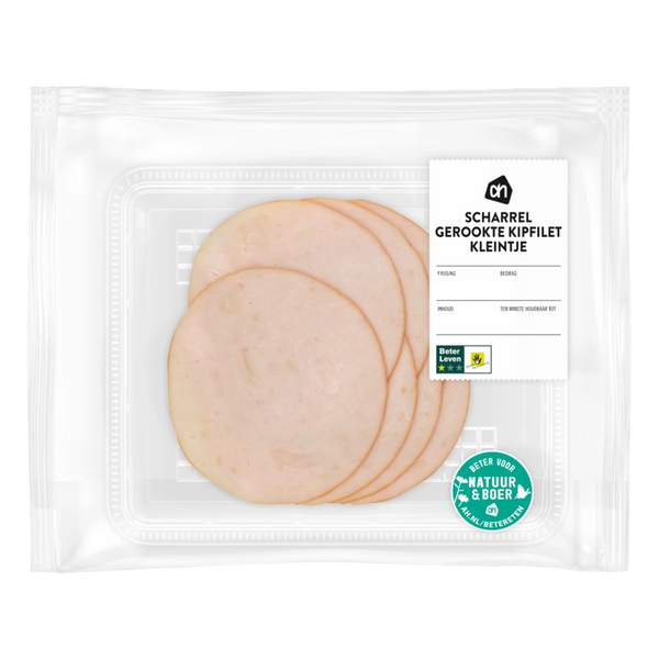 Scharrel gerookte kipfilet kleintje