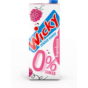 Wicky Framboos 0% suiker
