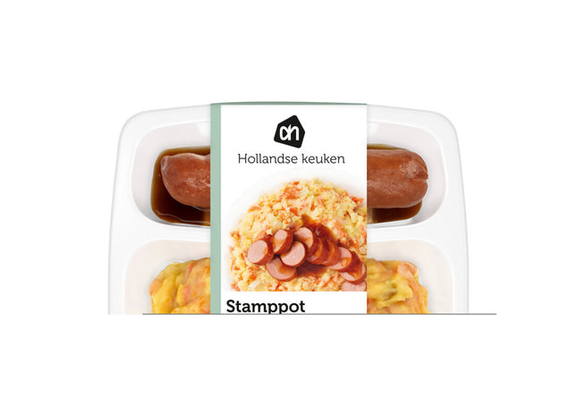Stamppot hutspot met rookworst
