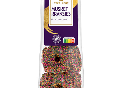 Excellent Musket kransjes witte melkchocolade