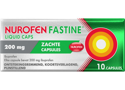 Nurofen Fastine liquid caps