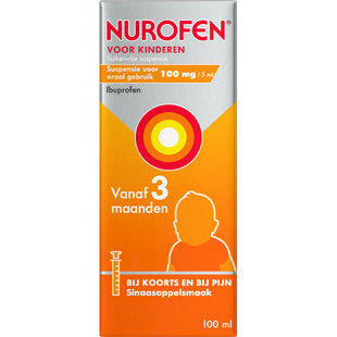Nurofen Kinderen bij koorts en bij pijn