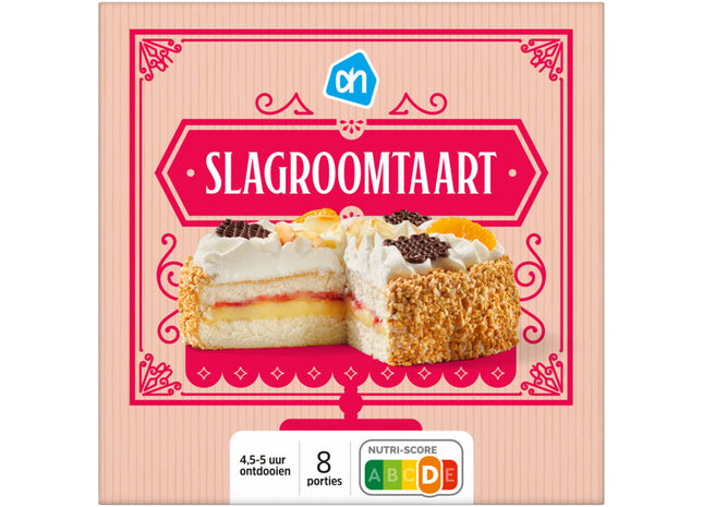 Luxuriöse Sahnetorte