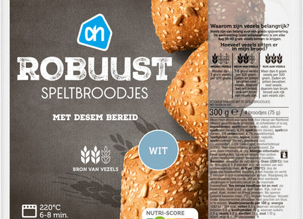 Dinkelbrötchen mit Sauerteig zubereitet