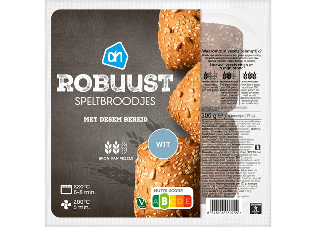 Robuust speltbroodjes