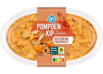 Pompoen kip salade