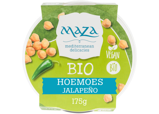 Maza Biologische hoemoes jalapeño