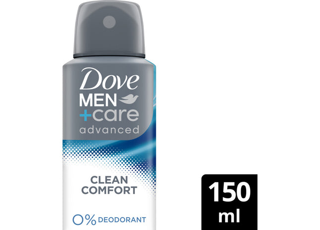 Dove Men+care extra fresh 0% deodorant spray