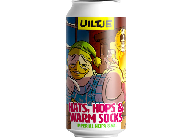 Uiltje Brewing Hats hops warm socks